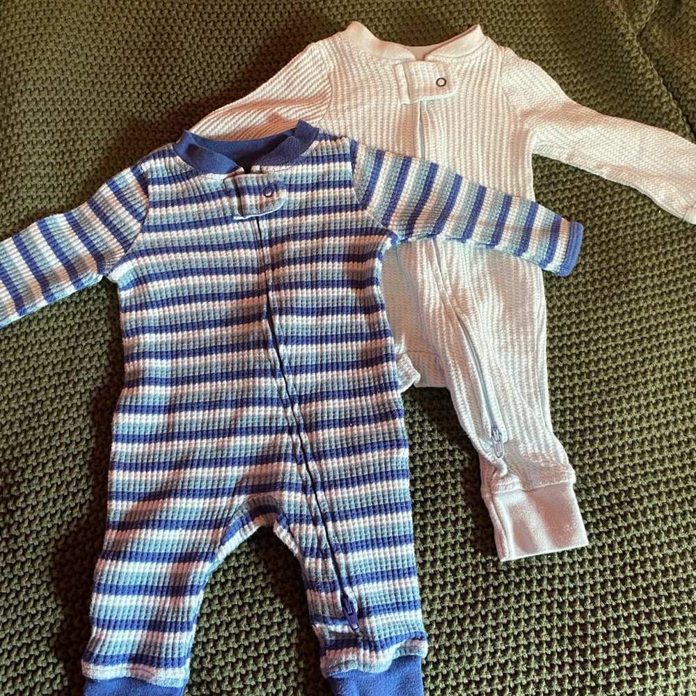 newborn knitted sleepers